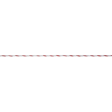 AKO TopLine Plus afrasteringsdraad Wit / rood AKO TopLine Plus afrasteringsdraad Wit / rood