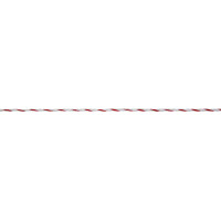 Fil de clôture TopLine Plus AKO Blanc / rouge
