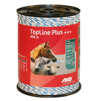 Fil de clôture TopLine Plus AKO Blanc / bleu