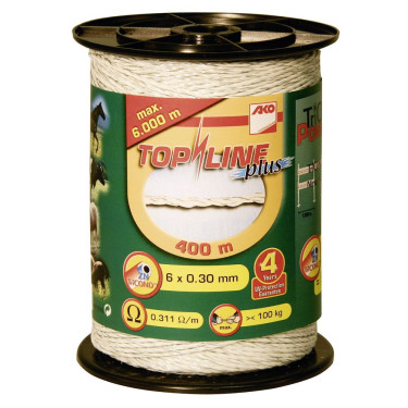 AKO TopLine Plus afrasteringsdraad Wit AKO TopLine Plus afrasteringsdraad Wit