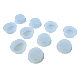 Sachet de 5 bouchons La Gee transparents  Polyfirst