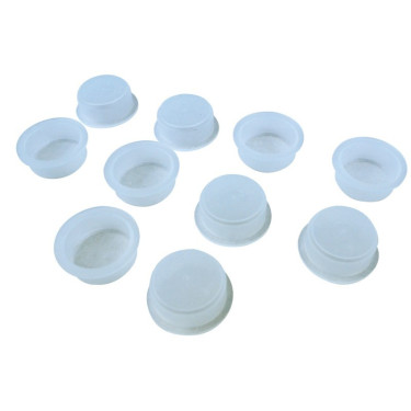 Zakje met 5 transparante La Gee-doppen Polyfirst Zakje met 5 transparante La Gee-doppen Polyfirst