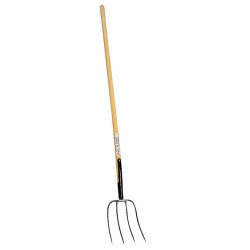 Fourche métallique à soie La Gee - 4 dents - petit modèle Fourche métallique à soie La Gee - 4 dents - petit modèle