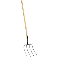 Fourche métallique à soie La Gee - 4 dents - grand modèle Fourche métallique à soie La Gee - 4 dents - grand modèle