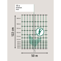 Premium gevogelte-net AKO Groen