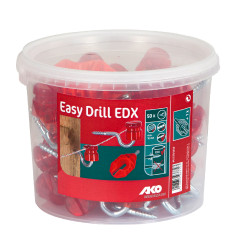 Easy Drill EDX AKO sleufisolator Rood