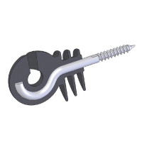 Premium BIG AKO ringisolator Zwart Premium BIG AKO ringisolator Zwart