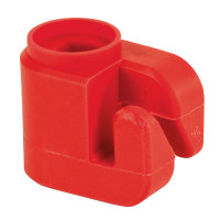 Schokisolator voor ovale palen AKO Rood Schokisolator voor ovale palen AKO Rood