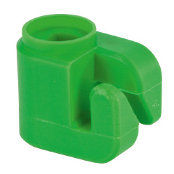 Schokisolator voor ovale palen AKO Rood