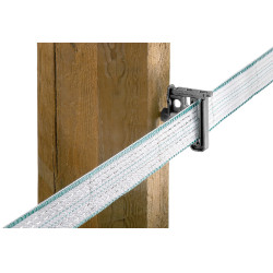 Isolateur clip Maxi Tape AKO Anthracite Gris Isolateur clip Maxi Tape AKO Anthracite Gris