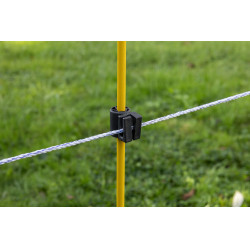 Isolateur complémentaire pour piquets ronds et ovales AKO Noir Isolateur complémentaire pour piquets ronds et ovales AKO Noir