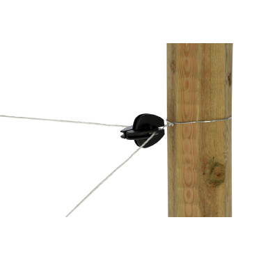 AKO hoekisolator / “ei”-type Zwart