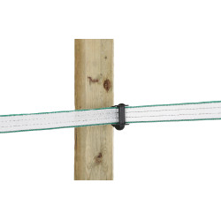 AKO Cavallo hoekisolator voor lint Zwart