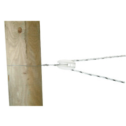 Isolateur d’angle type « œuf » AKO Blanc