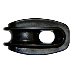 Isolateur d’angle type « œuf » AKO Noir