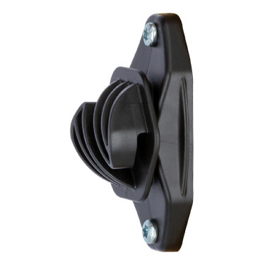 Highland AKO permanente afrasteringsisolator Zwart