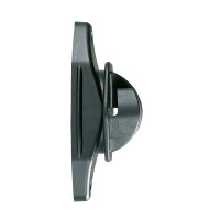 Highland AKO permanente afrasteringsisolator Zwart