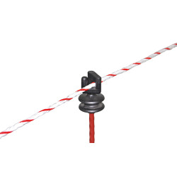 Isolateur de rechange pour piquet rond en acier AKO Noir Isolateur de rechange pour piquet rond en acier AKO Noir