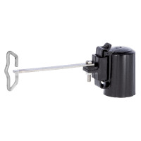 Isolateur de tête, solution d'angle pour ruban / cordelette T-Post AKO Noir