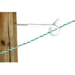 Isolateur écarteur à œillet AKO Blanc Isolateur écarteur à œillet AKO Blanc