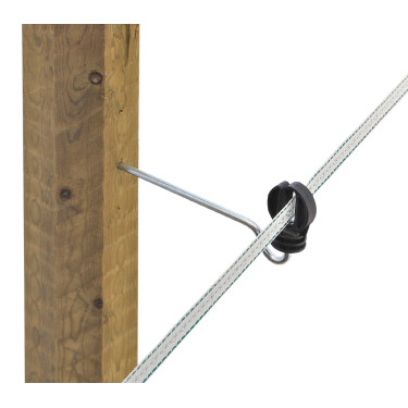 Afstandisolator voor lint AKO Zwart