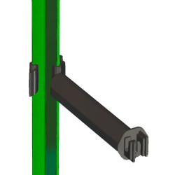 AKO T-Post afstandsisolator Zwart AKO T-Post afstandsisolator Zwart