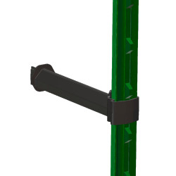 Isolateur écarteur T-Post AKO Noir Isolateur écarteur T-Post AKO Noir