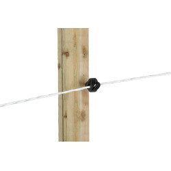 Isolateur pour cordelette Easy Cord AKO Noir