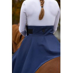 Jupe thermique Covalliero d'équitation Marine Bleu marine