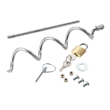 Diefstalbeveiligingsset voor metalen accukast Kerbl Hobbyfarming Diefstalbeveiligingsset voor metalen accukast Kerbl Hobbyfarming