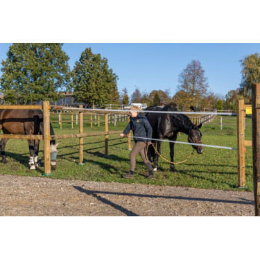 Premium FLEXIGATE groene deurset AKO Bruin