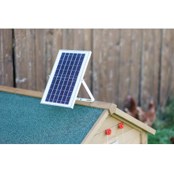 Kit solaire pour porte de poulailler automatique Kerbl Hobbyfarming