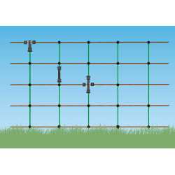 Kit de réparation Litzclip® renforts verticaux de filets de clôture Kerbl Hobbyfarming Kit de réparation Litzclip® renforts verticaux de filets de clôture Kerbl Hobbyfarming