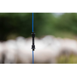 Raccord à renforts verticaux Litzclip® filets de clôture Kerbl Hobbyfarming