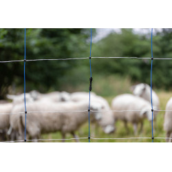 Raccord à renforts verticaux Litzclip® filets de clôture Kerbl Hobbyfarming