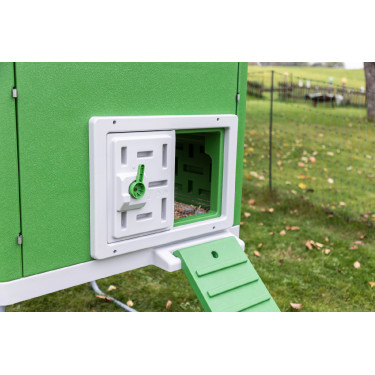 Mobiele kippenren Kerbl Hobbyfarming Groen / wit Mobiele kippenren Kerbl Hobbyfarming Groen / wit