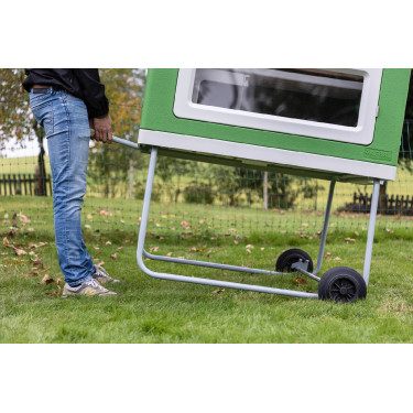 Mobiele kippenren Kerbl Hobbyfarming Groen / wit Mobiele kippenren Kerbl Hobbyfarming Groen / wit