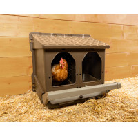 Nestkast Kerbl Hobbyfarming Bruin