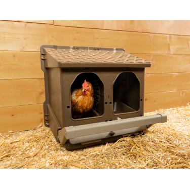 Nestkast Kerbl Hobbyfarming Bruin