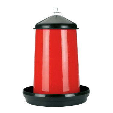 Kerbl Hobbyfarming voederbak Rood / zwart