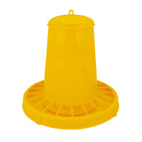 Kippen- en kuikenvoerbak Kerbl Hobbyfarming Geel