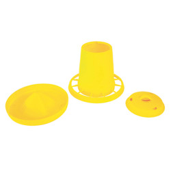 Nourrisseur poules poussin Kerbl Hobbyfarming Jaune
