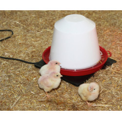 Rubberen verwarmingsplaat voor Kerbl Hobbyfarming drinkbakken Zwart Rubberen verwarmingsplaat voor Kerbl Hobbyfarming drinkbakken Zwart