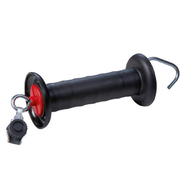 Poignée de porte avec raccord pour cordelette et fil AKO Poignée de porte avec raccord pour cordelette et fil AKO