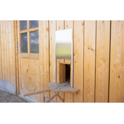 Porte coulissante glissières incluses Kerbl Hobbyfarming