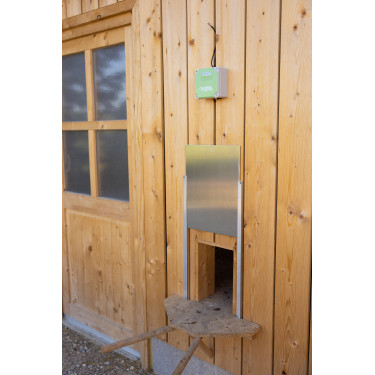 Porte coulissante glissières incluses Kerbl Hobbyfarming