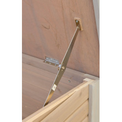 Poulailler Emma Kerbl Hobbyfarming Naturel Marron