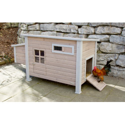 Poulailler Emma Kerbl Hobbyfarming Naturel Marron