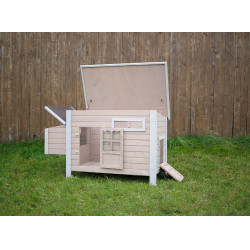 Poulailler Emma Kerbl Hobbyfarming Naturel Marron