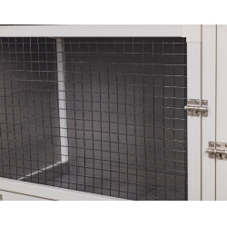 Kunststof kippenhok ECO Samy Kerbl Hobbyfarming Wit / grijs Kunststof kippenhok ECO Samy Kerbl Hobbyfarming Wit / grijs